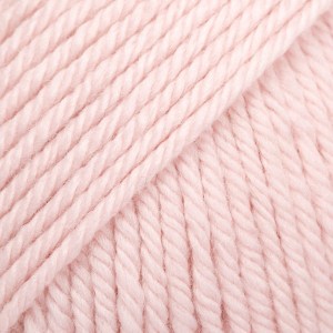 50g wełna z merynosów, merino DROPS Daisy 06 jasny róż