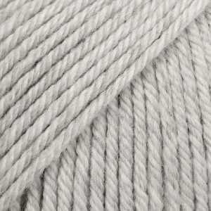 50g wełna z merynosów, merino DROPS Daisy 04 popielaty