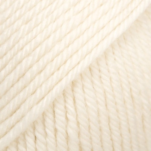 włóczka DROPS Daisy 01 ecru
