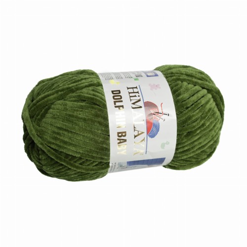 Dolphin Baby włóczka zielony mech 361