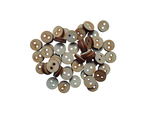 guziki 12mm sklejka 50 sztuk