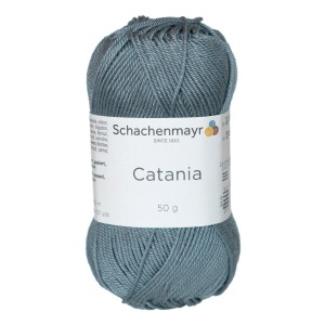 50g włóczka 100% bawełna Catania stalowy szary 242
