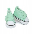 buty na rzepy dla lalek 5cm miętowe