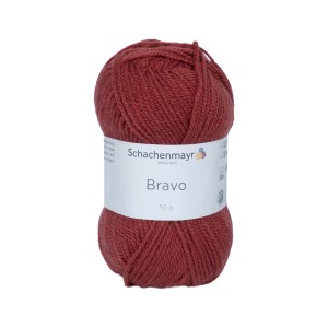 50g włóczka akryl Schachenmayr Bravo ciemny ceglasty 08039