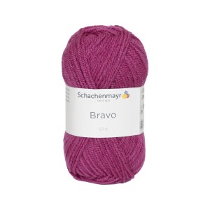 50g włóczka akryl Schachenmayr Bravo ciemnoróżowy 08289