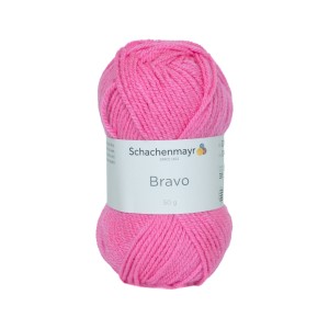50g włóczka akryl Schachenmayr Bravo cukierkowy róż 08305