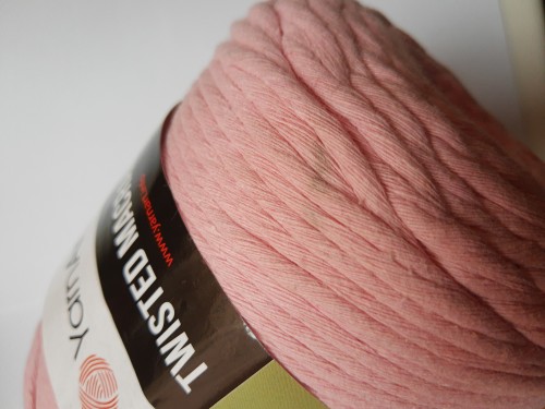 sznurek Twisted Macrame różowy 762