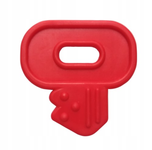 gryzak dodatek do zabawek kluczyk czerwony