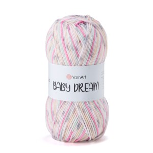 100g włóczka akryl YarnArt Baby Dream pastelowe kolory 5237