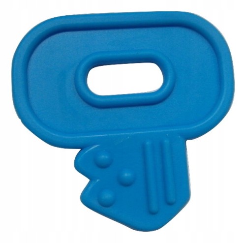 gryzak dodatek do zabawek kluczyk ciemnoniebieski