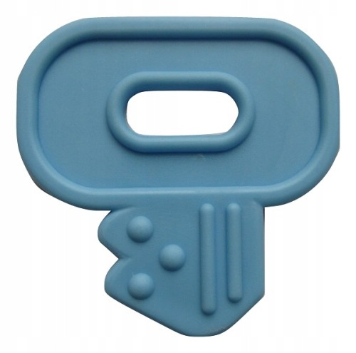 gryzak dodatek do zabawek kluczyk niebieski