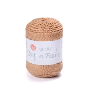 50g włóczka, cienka bawełna YarnArt Cotton Fair 8/4 ciepły beż 5517