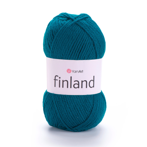 YarnArt Finland 850 niebieski petrol