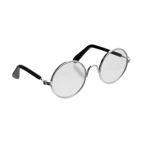 okulary dla misia srebrne