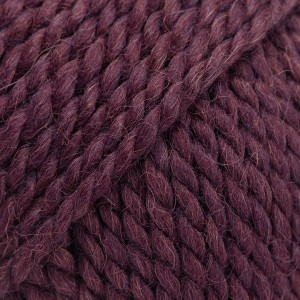 100g gruba wełna alpaka włóczka DROPS Andes UNI ciemne winogorno 9029