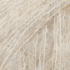 25g włóczka wełna z alpaki i jedwab DROPS Brushed Alpaca Silk jasny beż 04