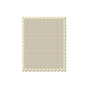 1szt. znaczek do haftu krzyżykowego HDF, ct. 14, 75x60mm
