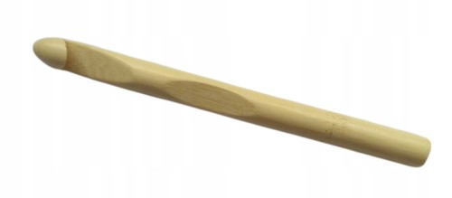 grube szydełko bambusowe 12mm