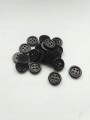 guziki plastikowe 11mm czarne