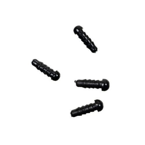 mini oczy zaciskowe do maskotek 3mm plastik